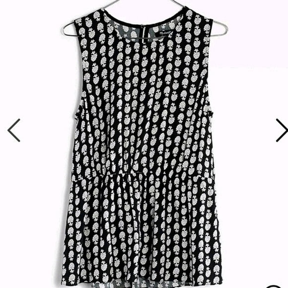 Madewell Floral Bloom Stamp Tank Top - Picture 3 of 11